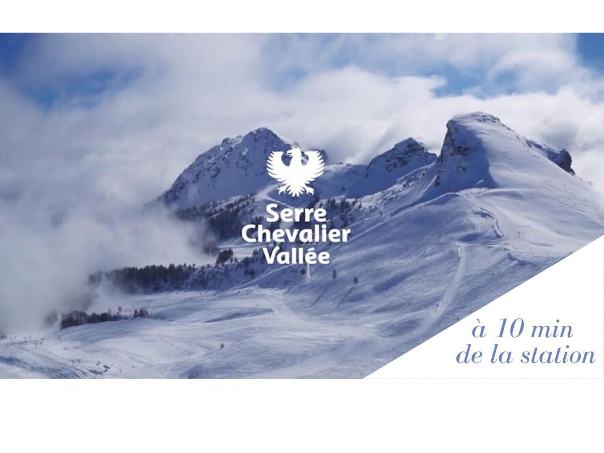 La Ruinee Appartement Chaleureux A Proximite Des Pistes Et Commodites Briancon  Exterior photo