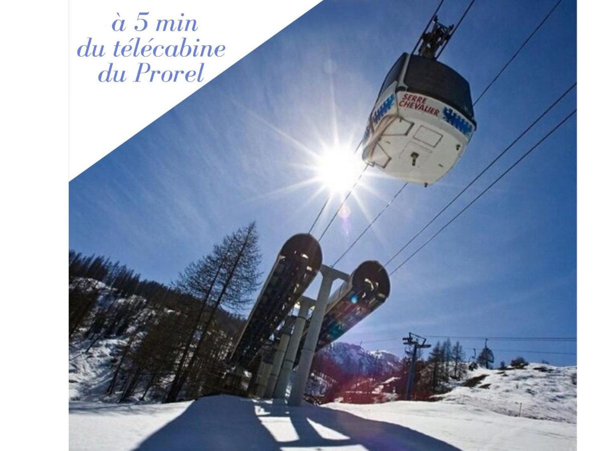 La Ruinee Appartement Chaleureux A Proximite Des Pistes Et Commodites Briancon  Exterior photo